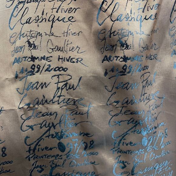 JEAN PAUL GAULTIER CLASSIQUE Size 10 Black Wool Blend Open Front Coat - Picture 5 of 7